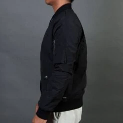 Barney Cools Men B Bold Bomber Jacket (black) -Our Apparel Shop v07a5004 2