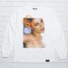 Dimepiece Women Enchanted Long Sleeve Tee (white)