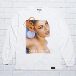 Dimepiece Women Enchanted Long Sleeve Tee (white)
