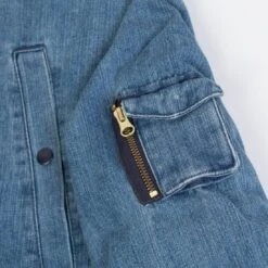 10 Deep Men Wrangler Aviator Denim Jacket (blue / Stone Wash) -Our Apparel Shop v07a6340 1