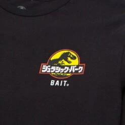 BAIT X Jurassic Park Men Damage Control Long Sleeve Tee (black) -Our Apparel Shop v07a6695 2