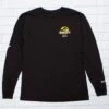 BAIT X Jurassic Park Men Damage Control Long Sleeve Tee (black) -Our Apparel Shop v07a6733 1