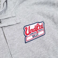 Undefeated Men Billy Patch Zip Hoody (gray / Heather) -Our Apparel Shop v07a7538 2