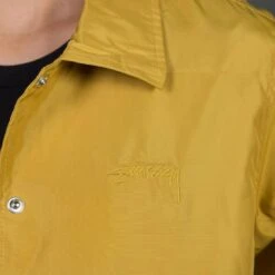 Stussy Women Neilson Coach Jacket (gold) -Our Apparel Shop v07a8109 1