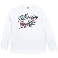Billionaire Boys Club Men United LS Tee (white)