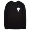BAIT X Marvel Punisher Men Skull Long Sleeve Tee (black) -Our Apparel Shop v07a9368 edit