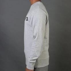 Adidas Y-3 Men Classic Sweater (gray / Medium Grey Heather) -Our Apparel Shop v07a9377 3