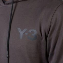 Adidas Y-3 Men Classic Sweat Hoodie (black / Olive) -Our Apparel Shop v07a9434