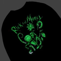 BAIT X Rick And Morty Men Tentacles Glow In The Dark Long Sleeve Tee (black) -Our Apparel Shop v07a9657 editgid2