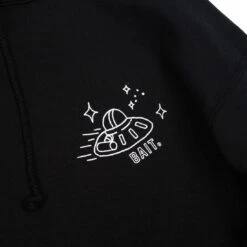 BAIT X Rick And Morty Men Barf Hoody (black) -Our Apparel Shop v07a9683 edit
