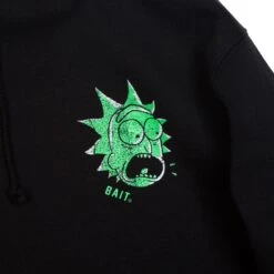 BAIT X Rick And Morty Men Tentacles Glow In The Dark Hoody (black) -Our Apparel Shop v07a9689 edit