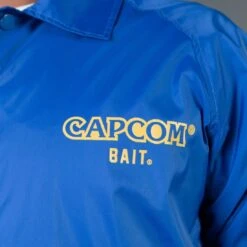 BAIT X Street Fighter Men Capcom Player Jacket (blue / Royal) -Our Apparel Shop v07a9902 1